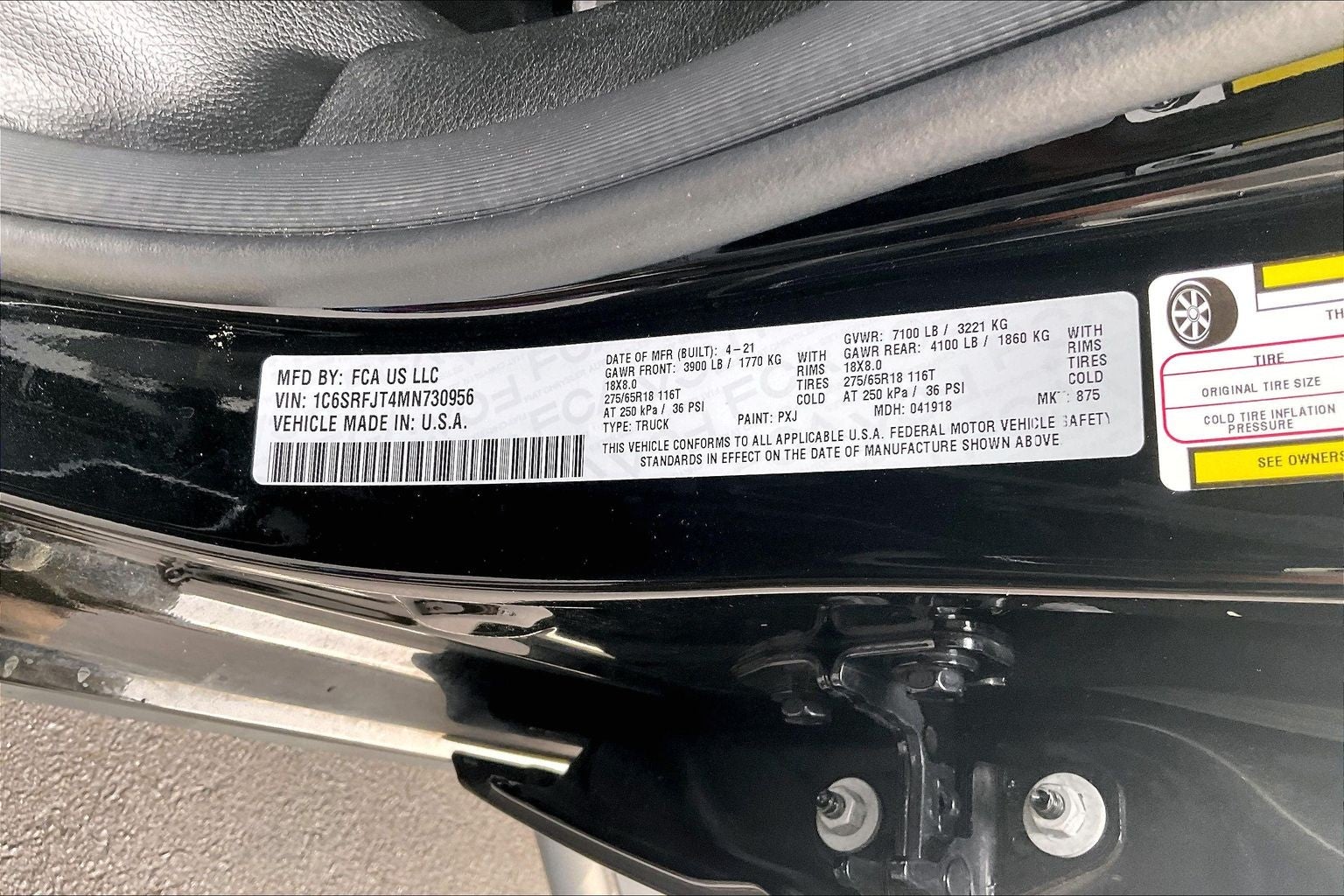 2021 RAM 1500 Laramie