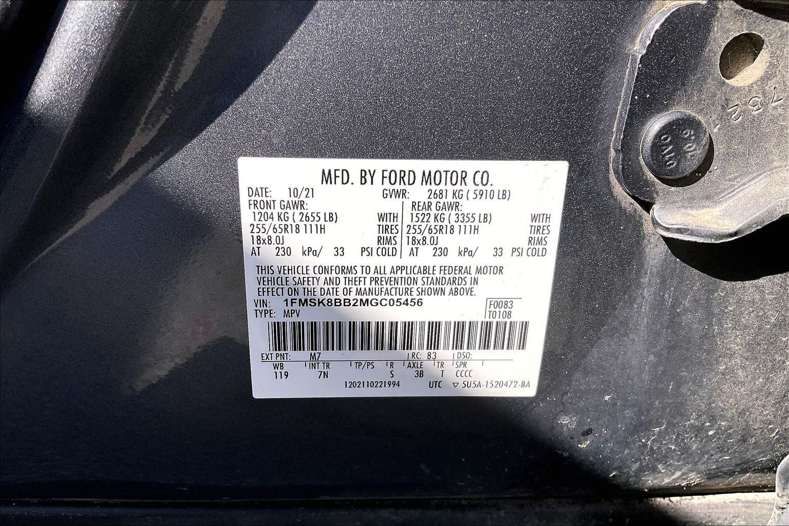 2021 Ford Explorer Base