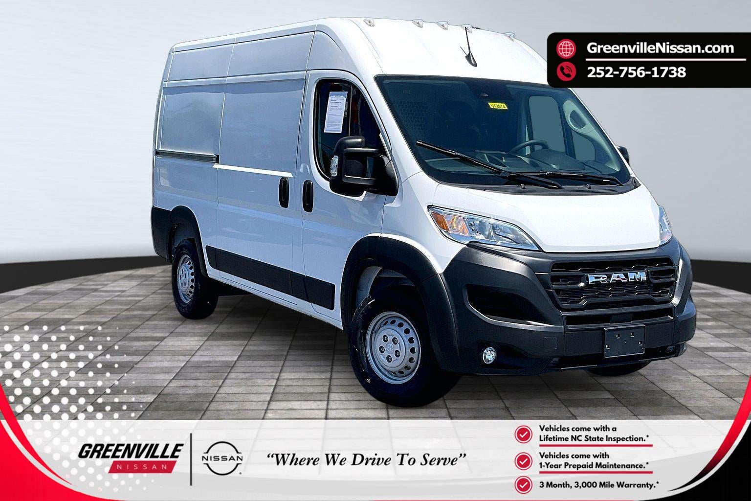 2025 RAM ProMaster Cargo Van Tradesman