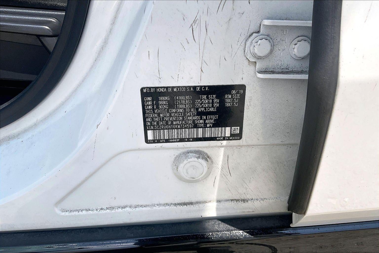 2019 Honda HR-V Sport