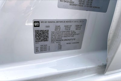 2022 Chevrolet Silverado 1500 Work Truck