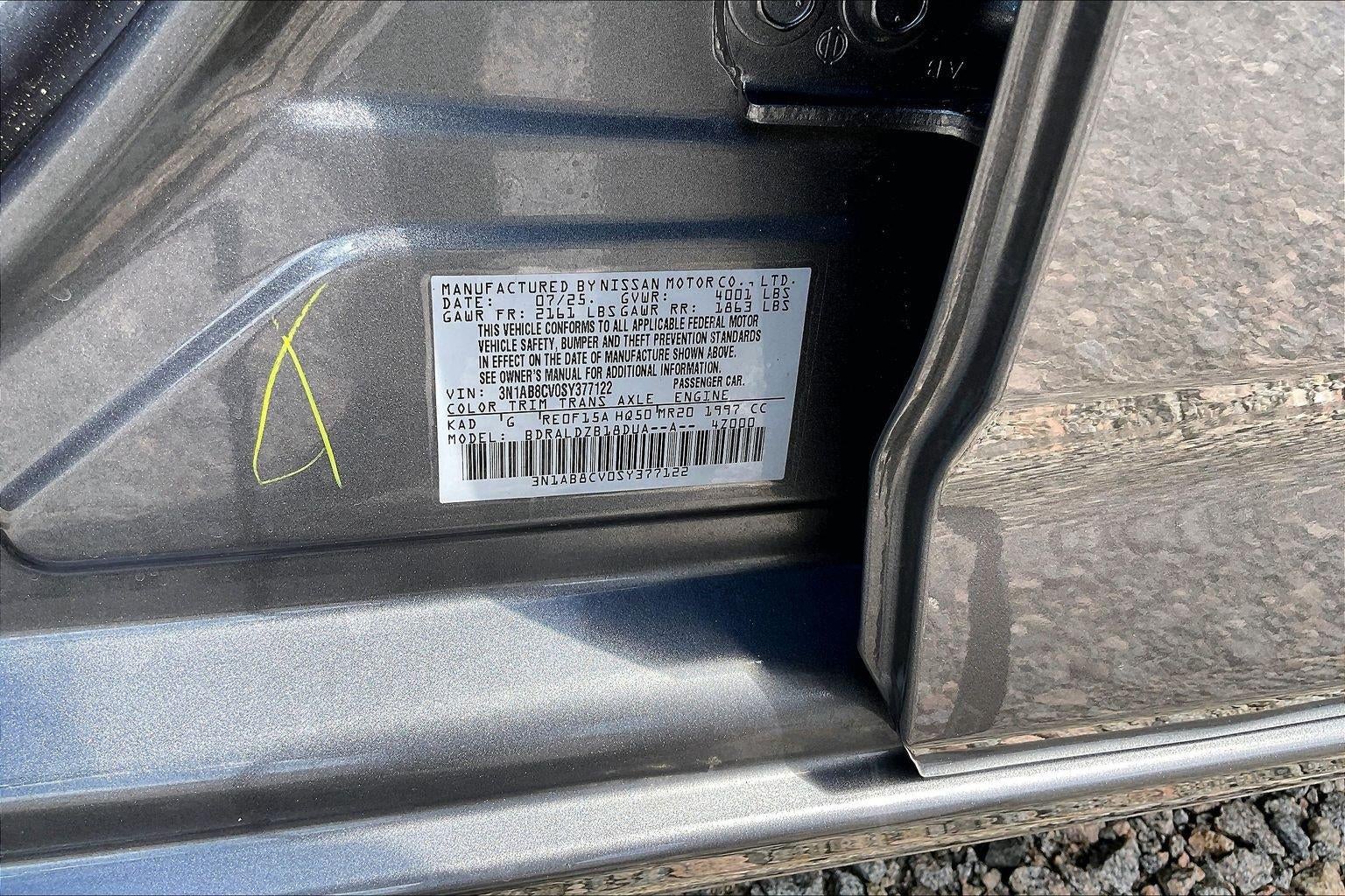 2025 Nissan Sentra SV
