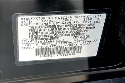 2021 Nissan Kicks SR