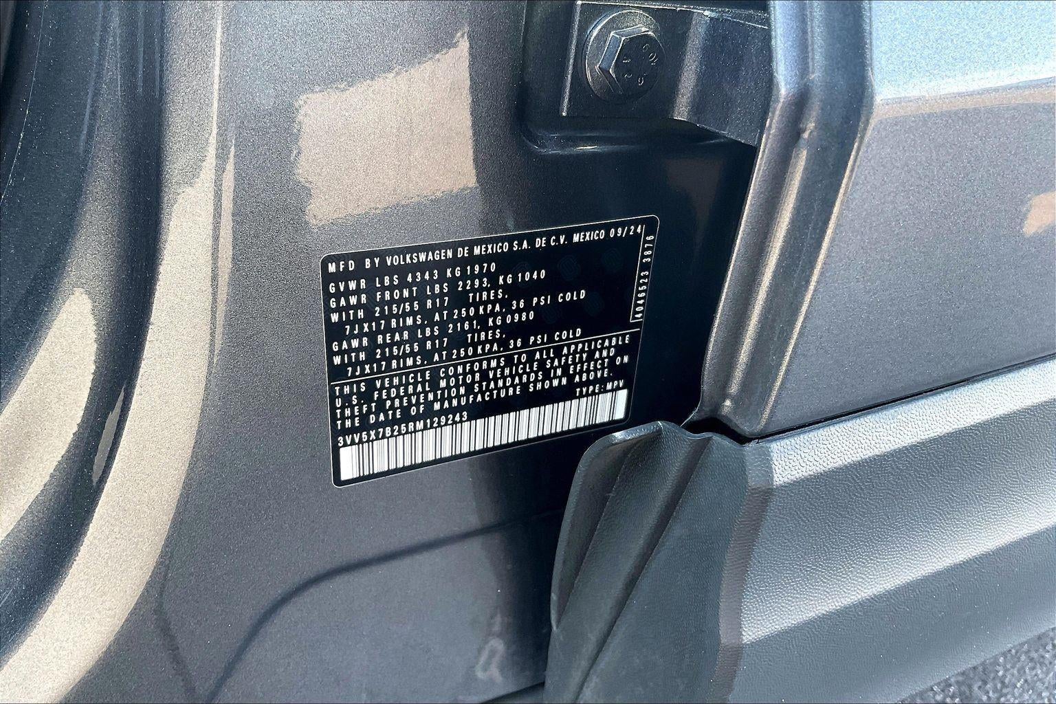 2024 Volkswagen Taos S