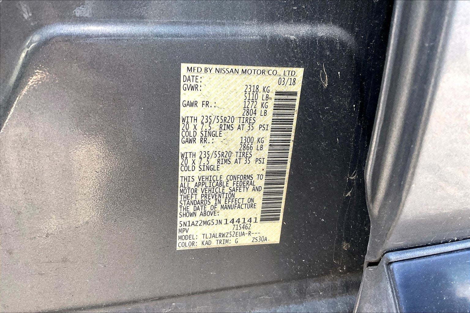 2018 Nissan Murano SL