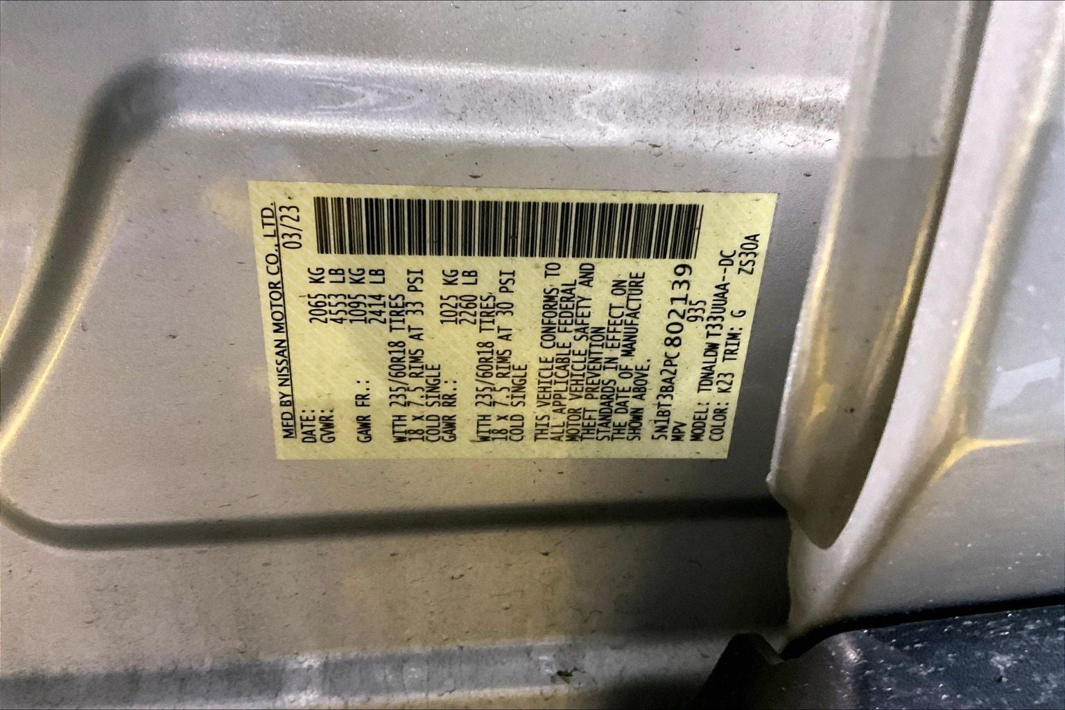 2023 Nissan Rogue SV