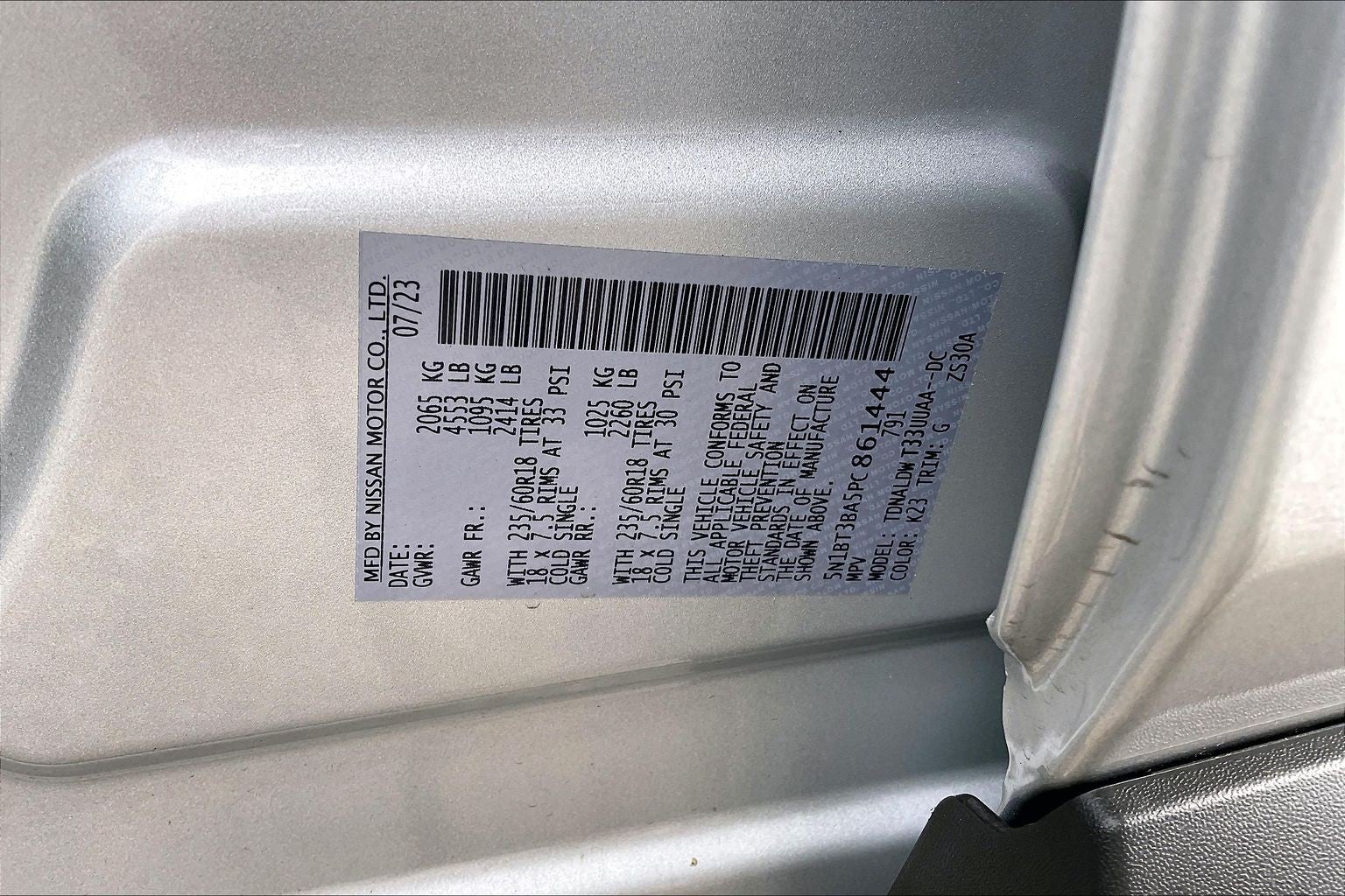 2023 Nissan Rogue SV