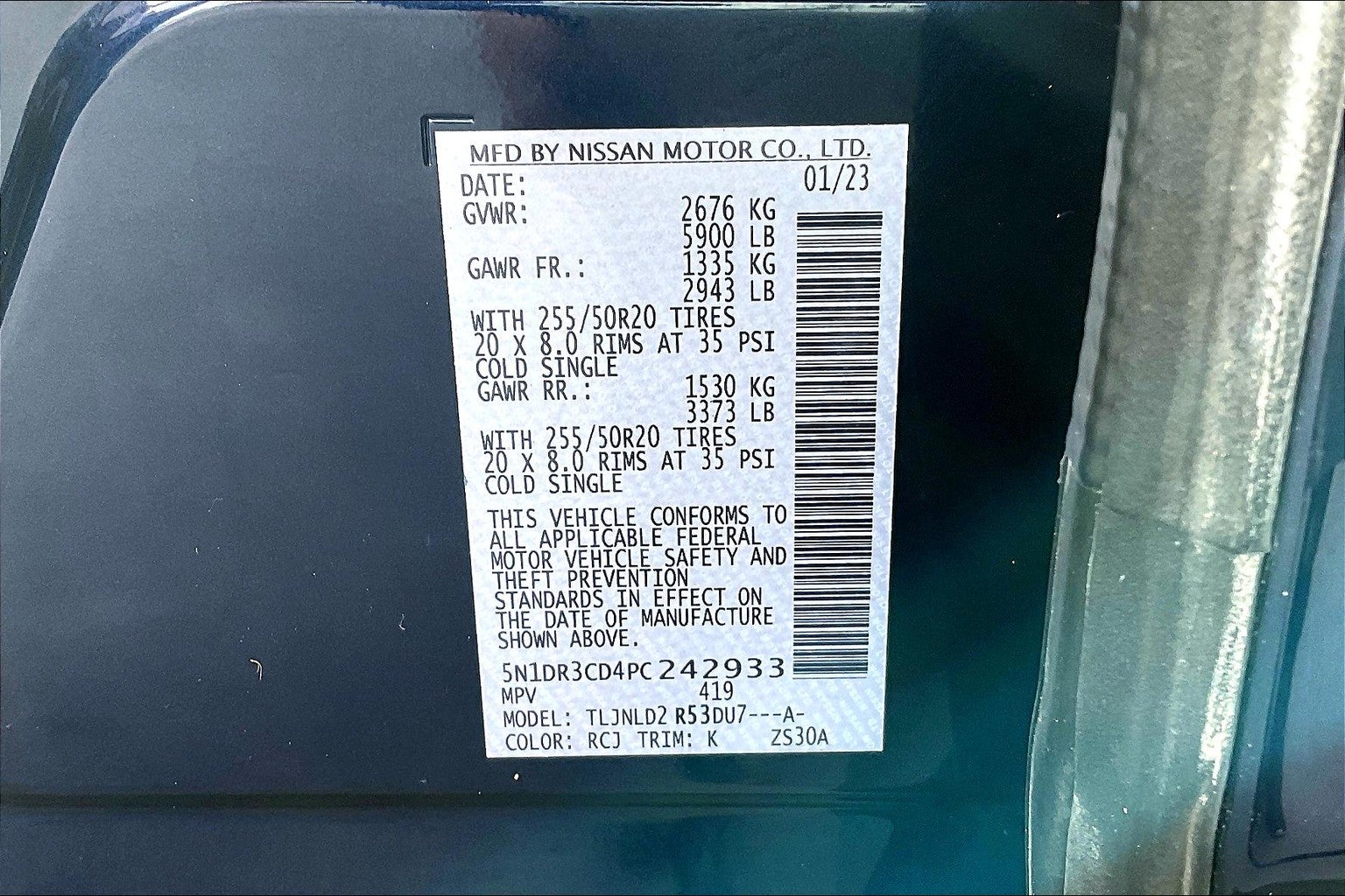 2023 Nissan Pathfinder SL