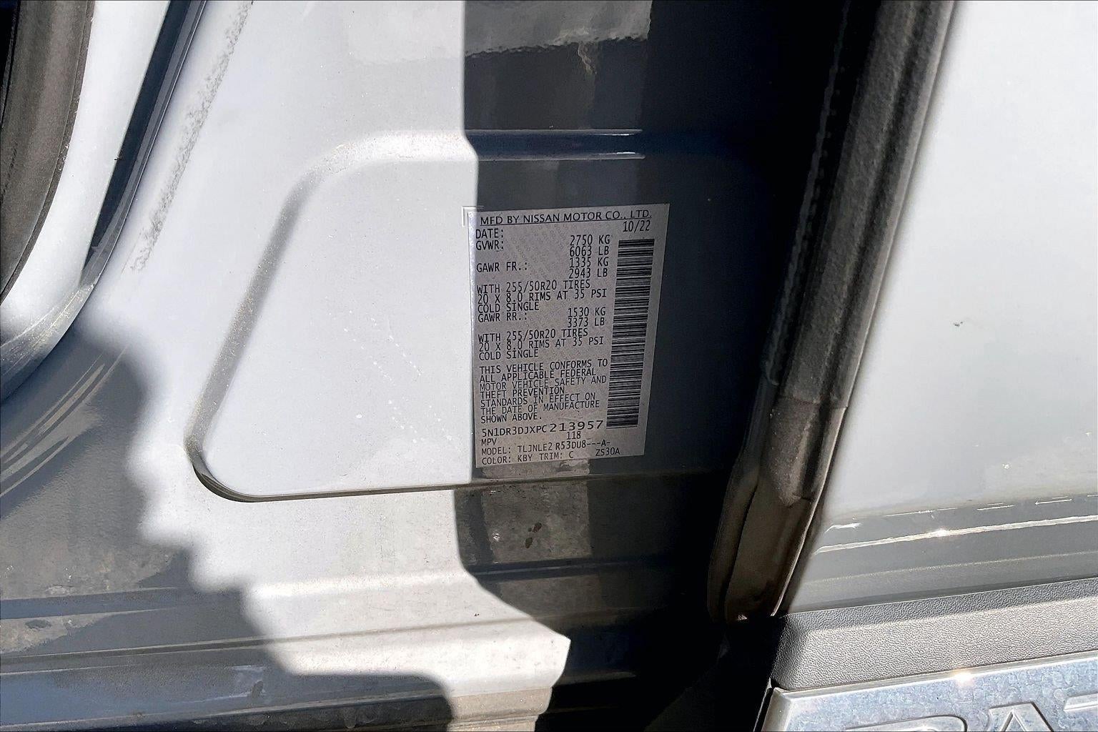 2023 Nissan Pathfinder Platinum