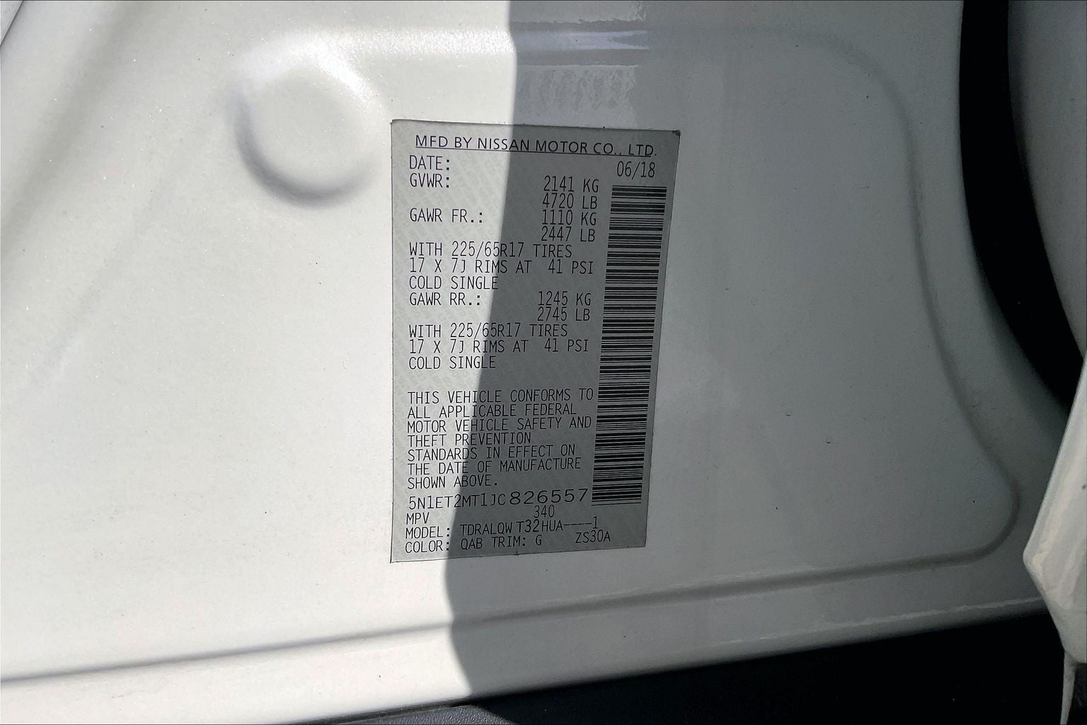 2018 Nissan Rogue SV Hybrid