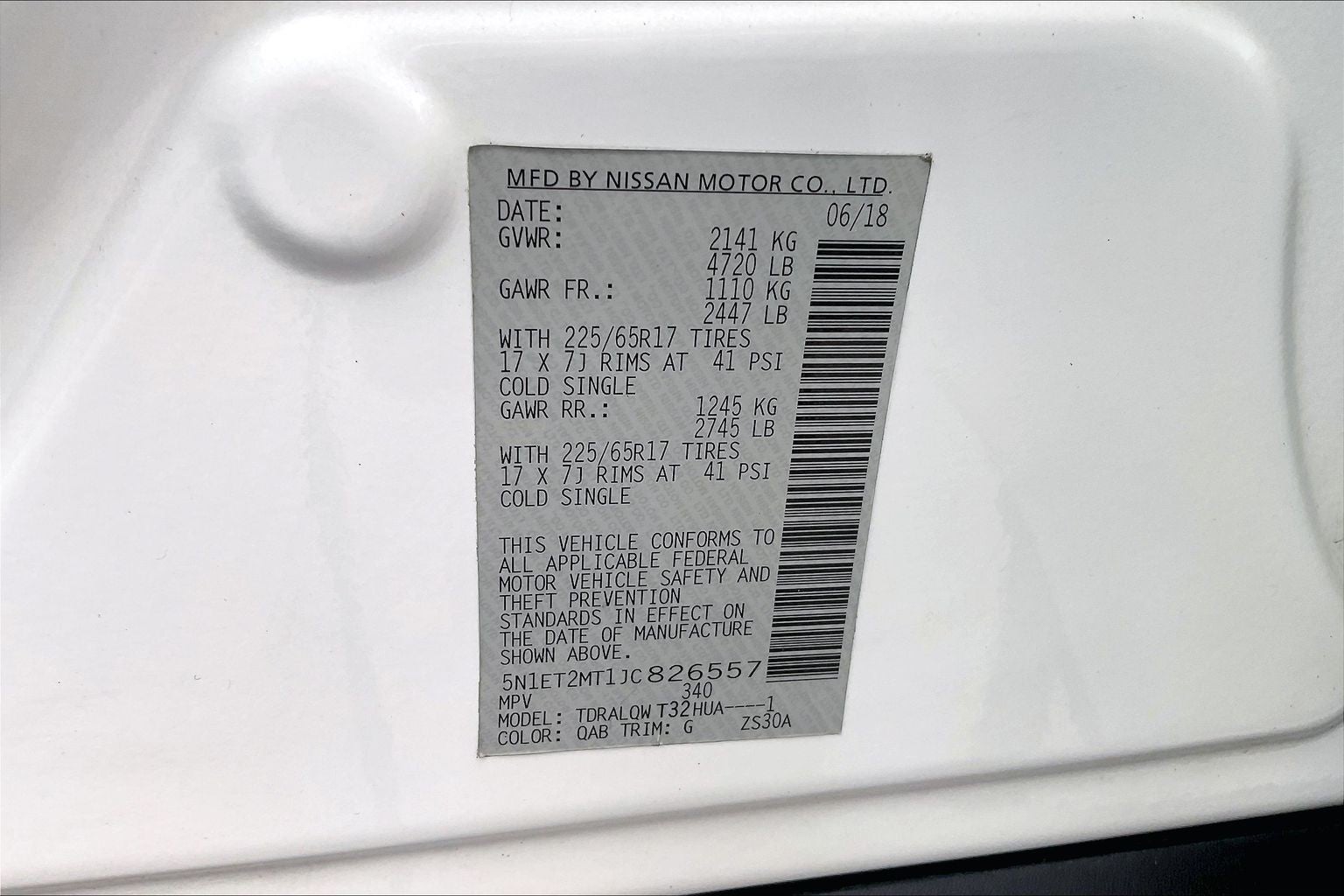 2018 Nissan Rogue SV Hybrid