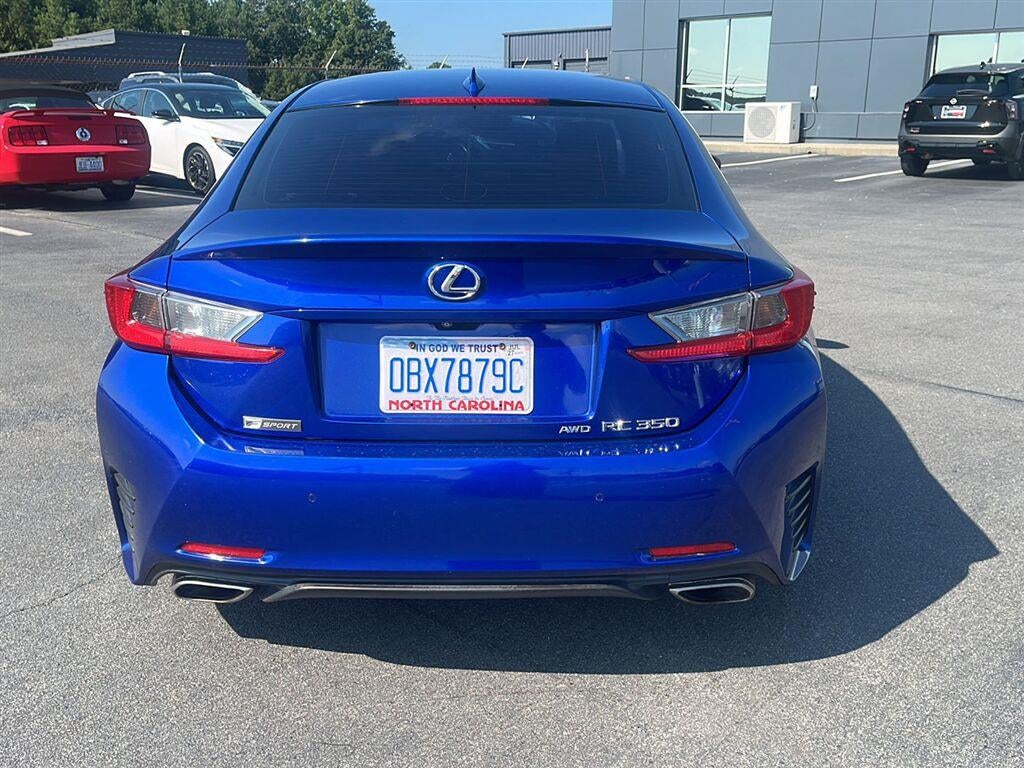 2015 Lexus Rc 350 2DR CPE AWD