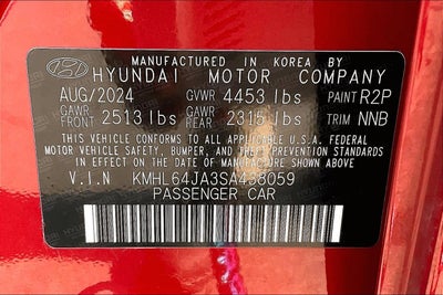 2025 Hyundai Sonata SEL