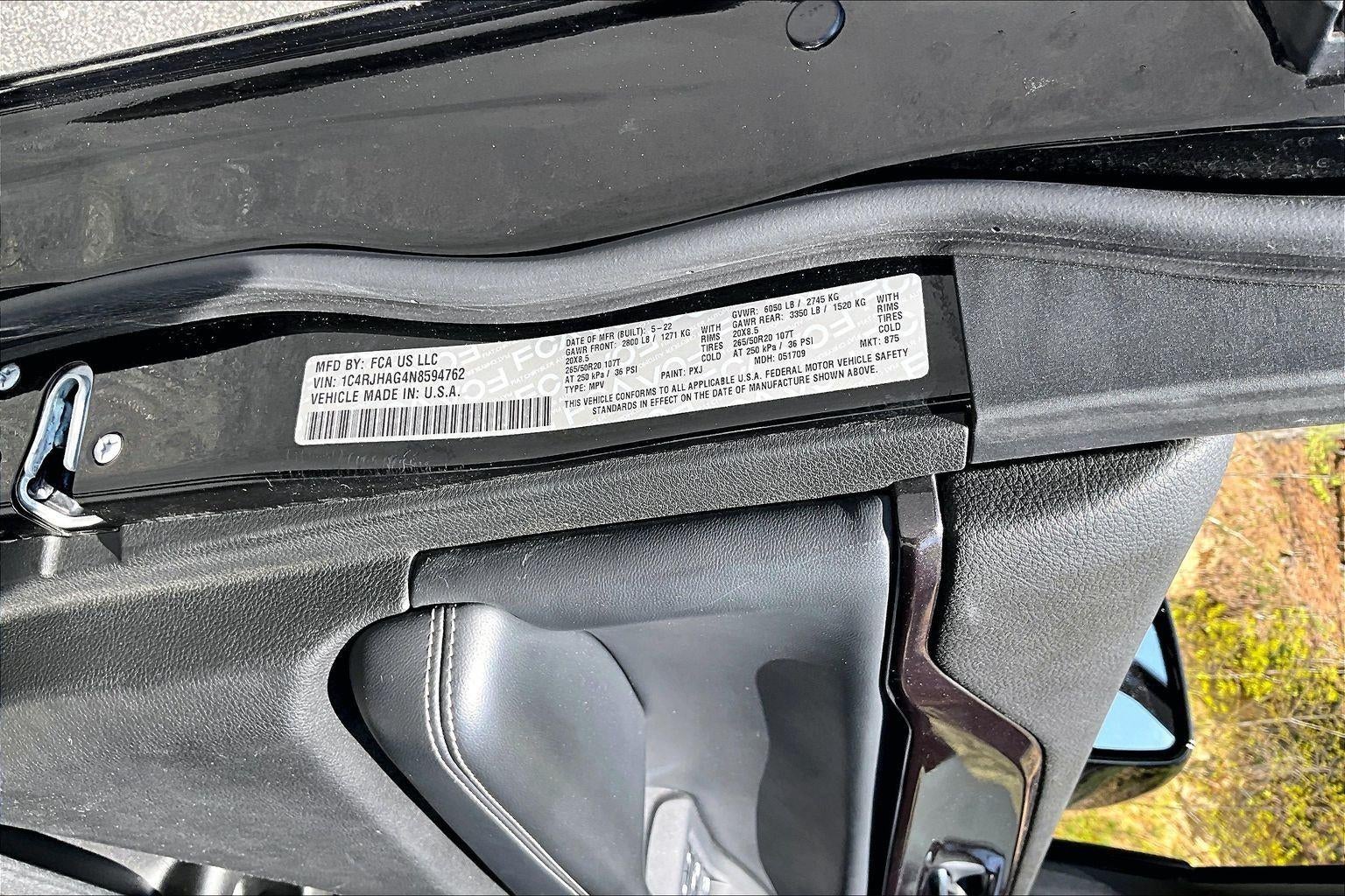 2022 Jeep Grand Cherokee Altitude