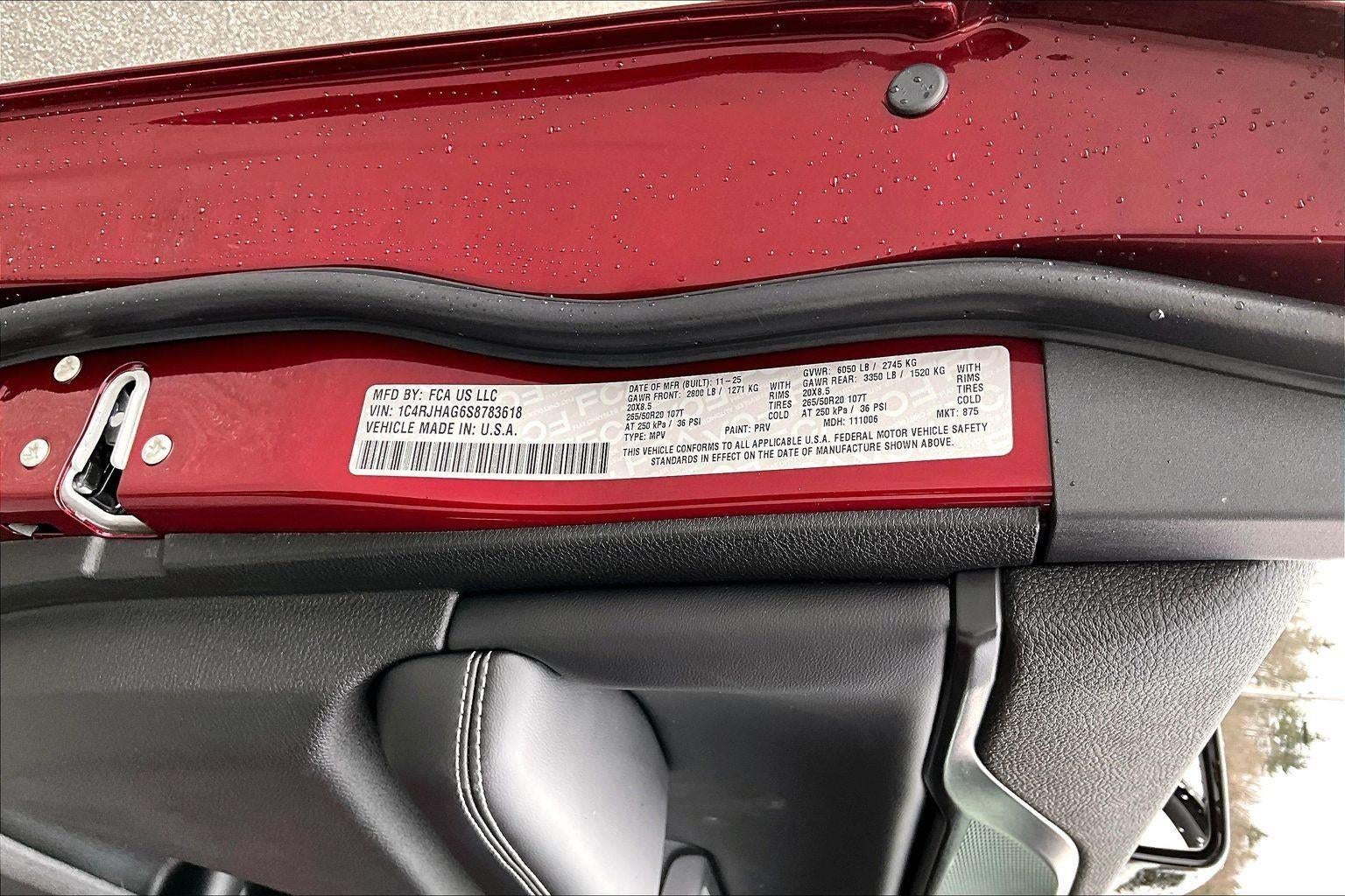 2025 Jeep Grand Cherokee Altitude X