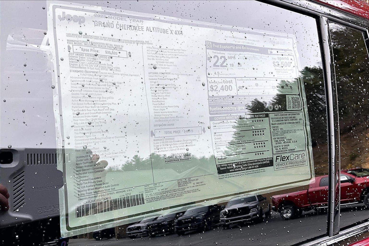 2025 Jeep Grand Cherokee Altitude X