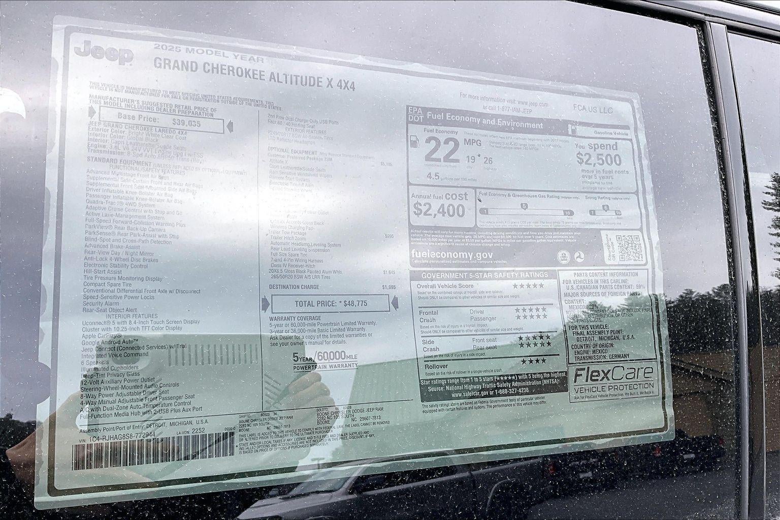 2025 Jeep Grand Cherokee Altitude X