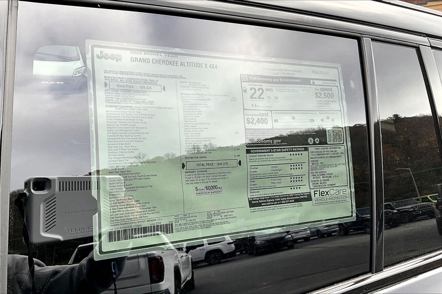 2025 Jeep Grand Cherokee Altitude X