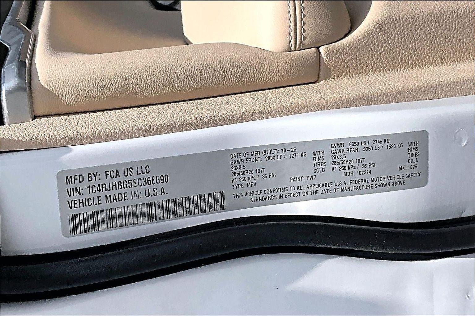 2025 Jeep Grand Cherokee Limited