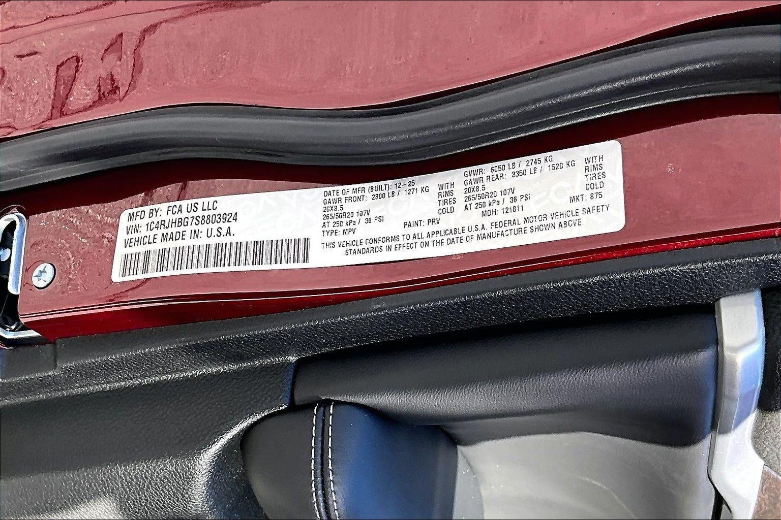 2025 Jeep Grand Cherokee Limited