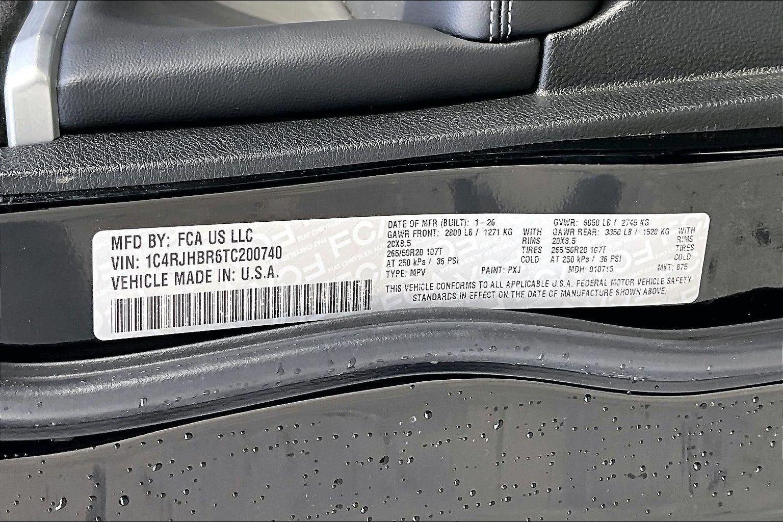 2026 Jeep Grand Cherokee Limited