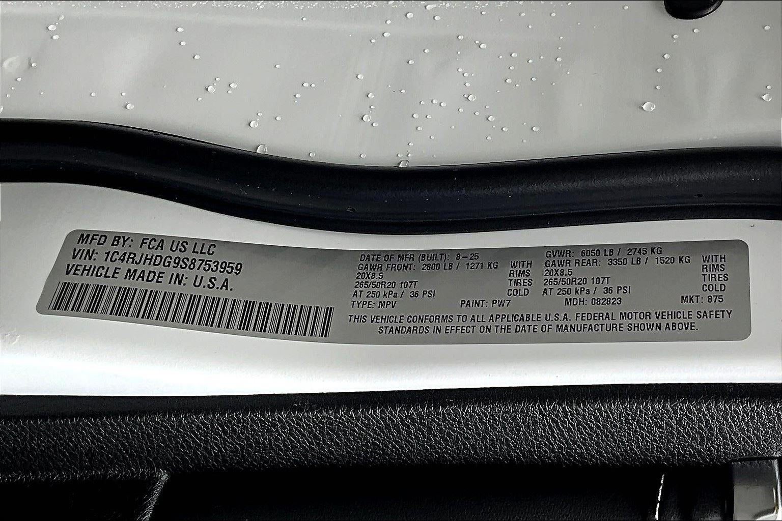 2025 Jeep Grand Cherokee Overland