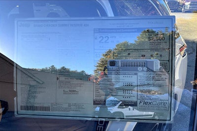 2025 Jeep Grand Cherokee Summit Reserve