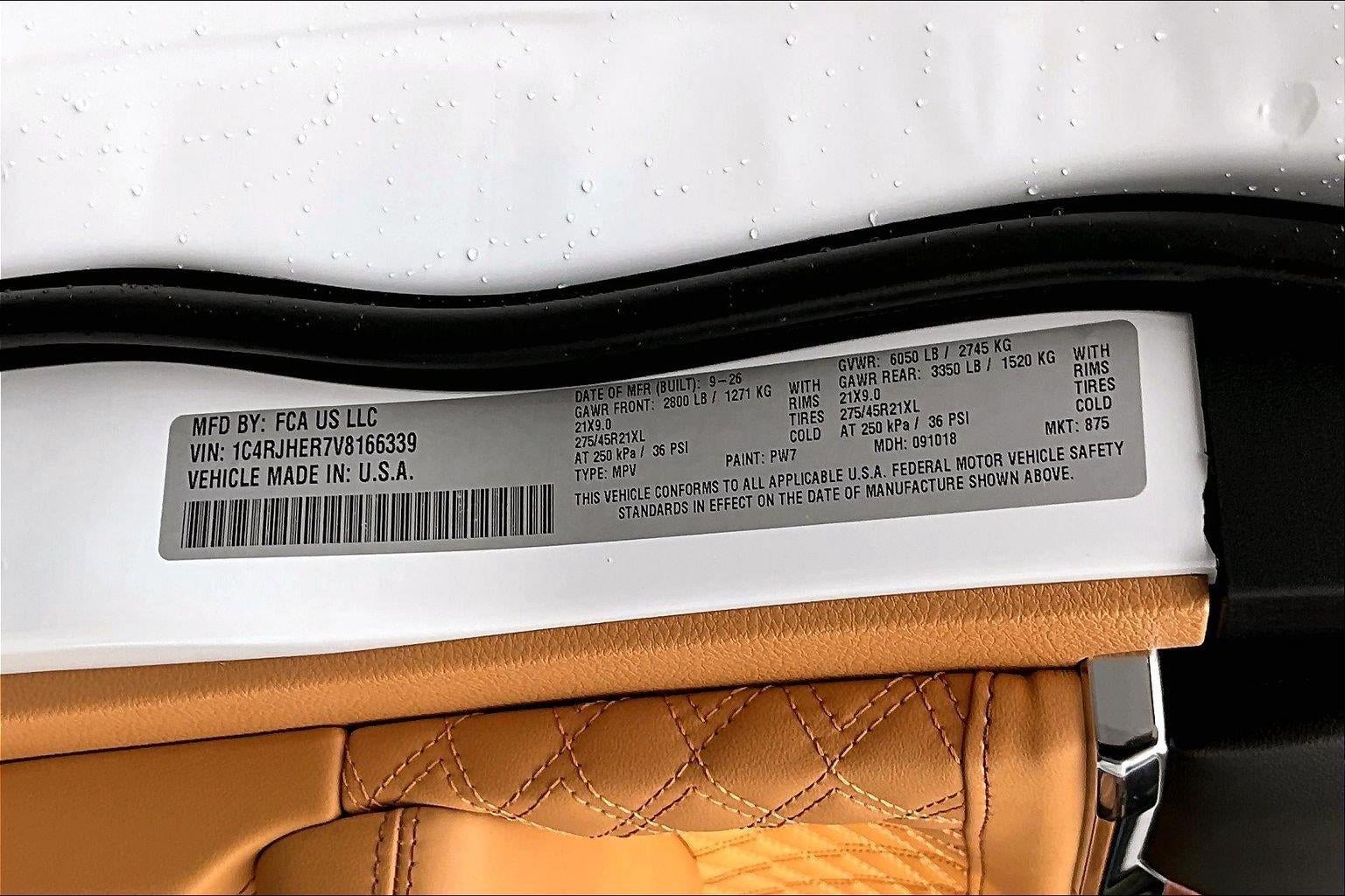 2027 Jeep Grand Cherokee Summit