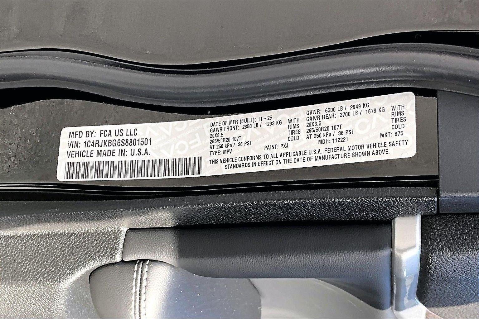 2025 Jeep Grand Cherokee L Limited