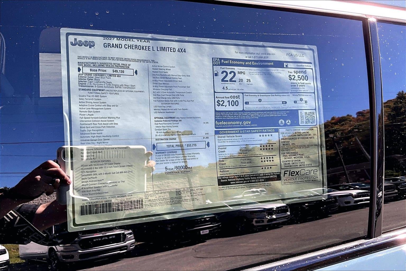 2027 Jeep Grand Cherokee L Limited