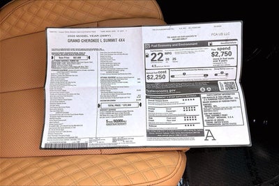 2026 Jeep Grand Cherokee L Summit