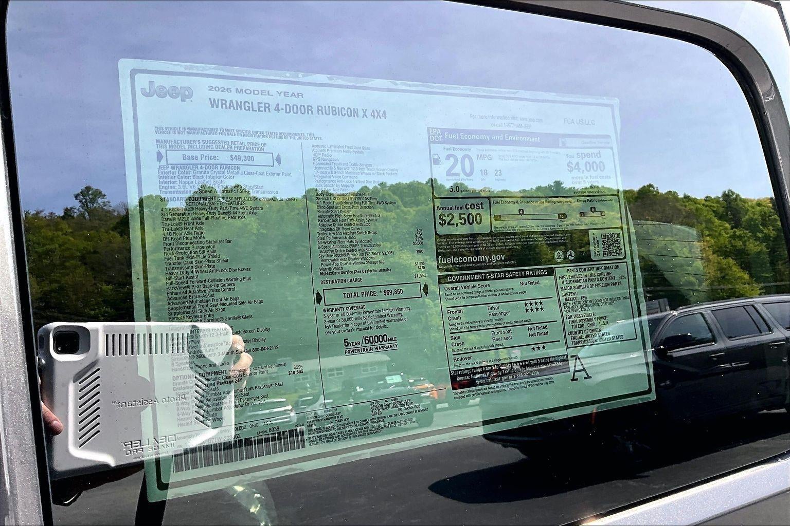 2026 Jeep Wrangler Rubicon X