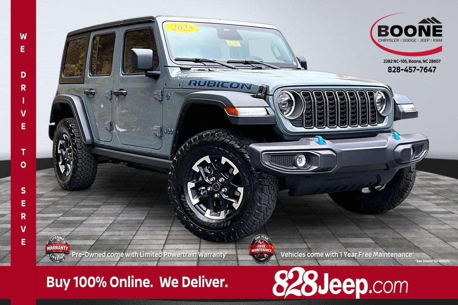 2025 Jeep Wrangler 4xe Rubicon