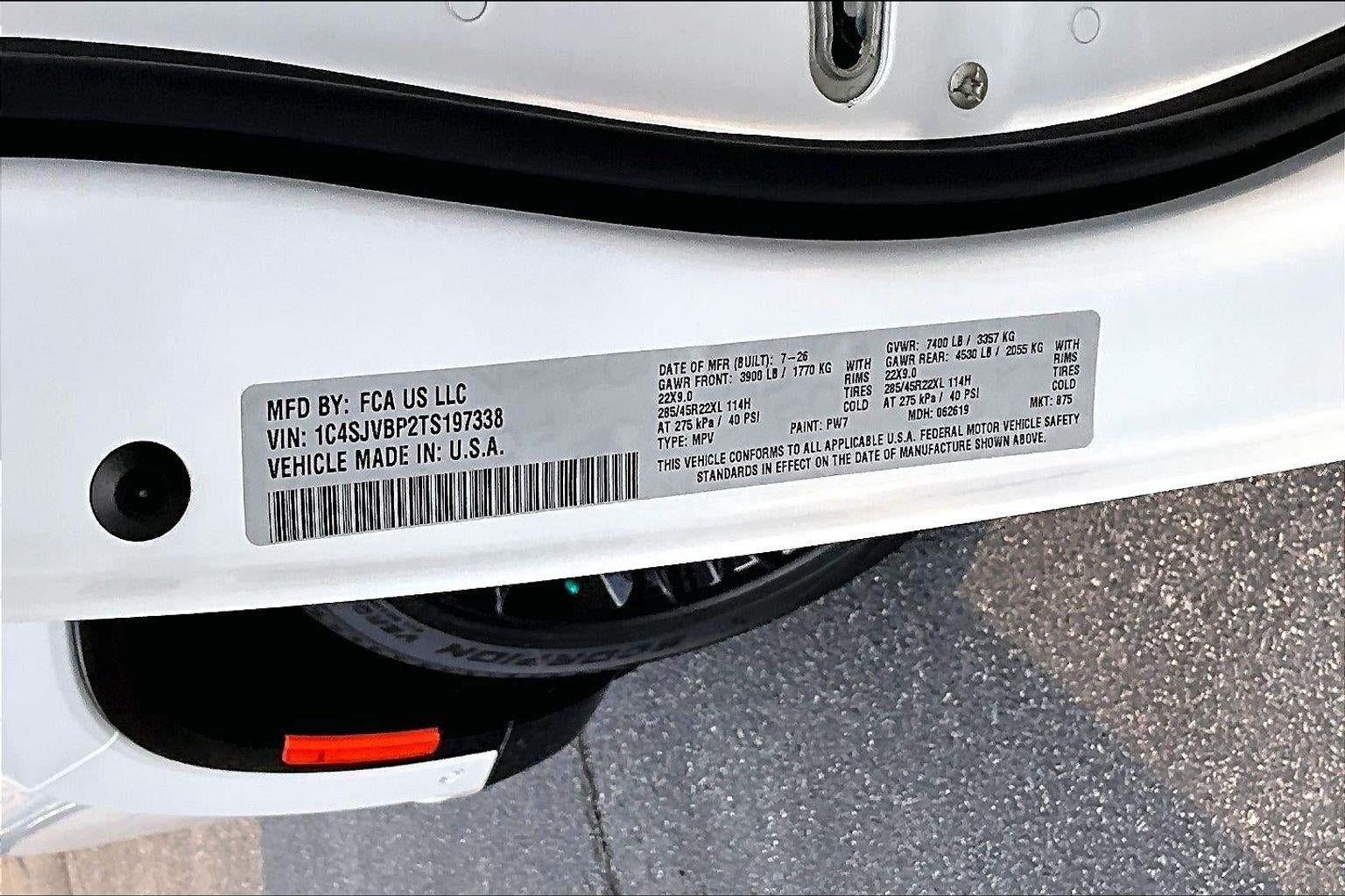 2026 Jeep Grand Wagoneer Limited Reserve
