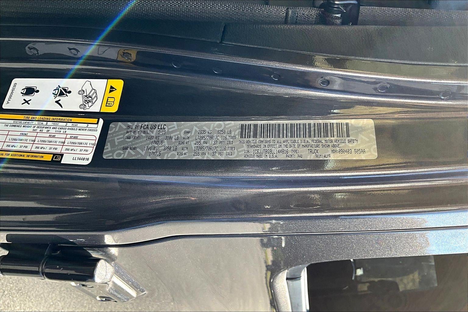 2020 Jeep Gladiator Rubicon