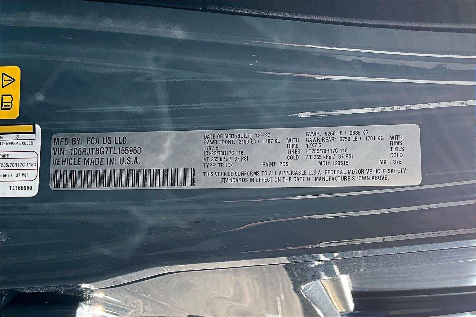 2026 Jeep Gladiator Rubicon X