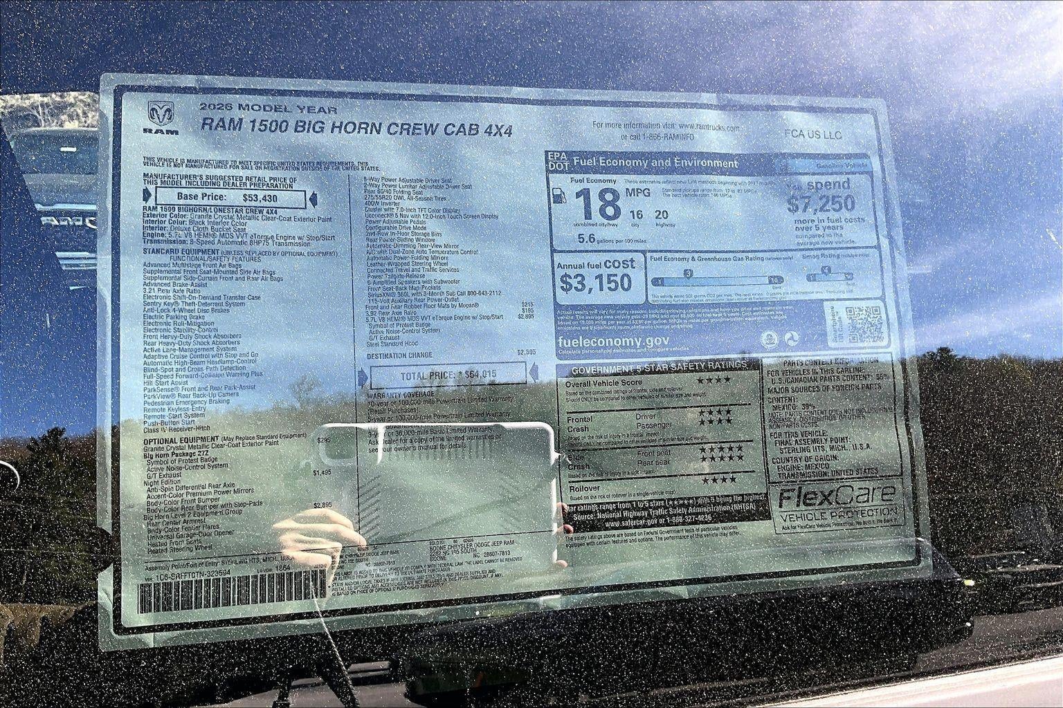 2026 RAM 1500 Big Horn