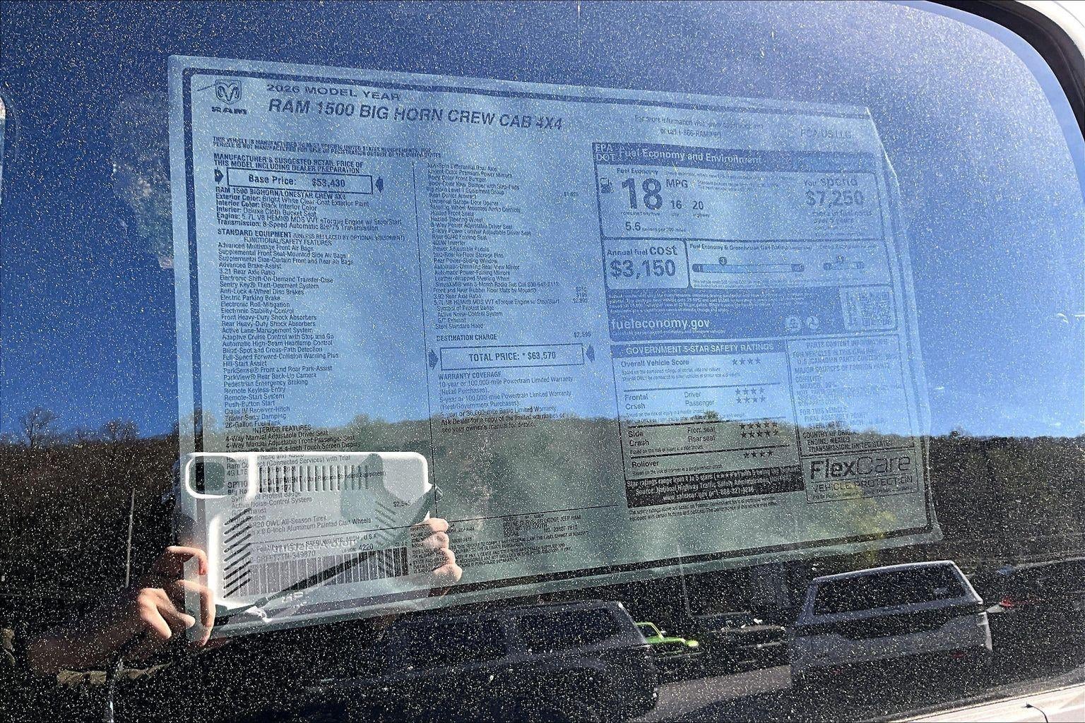 2026 RAM 1500 Big Horn