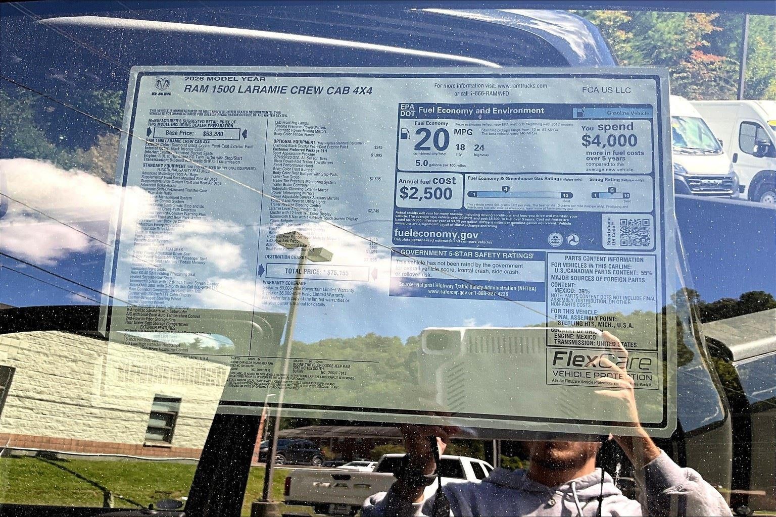 2026 RAM 1500 Laramie