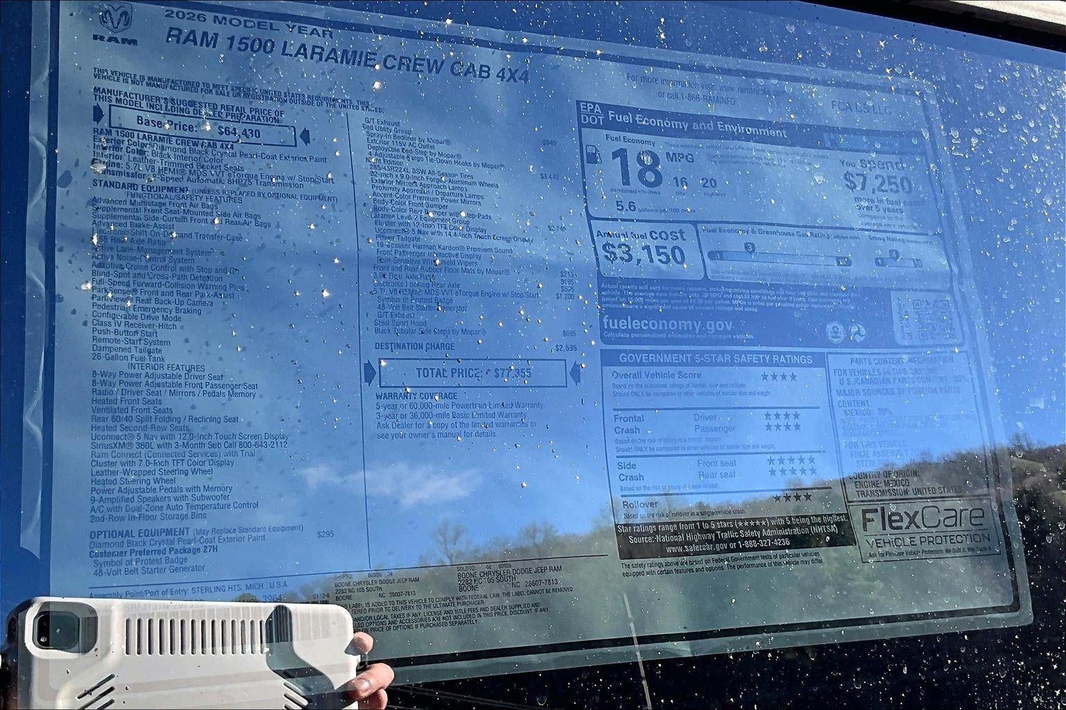 2026 RAM 1500 Laramie