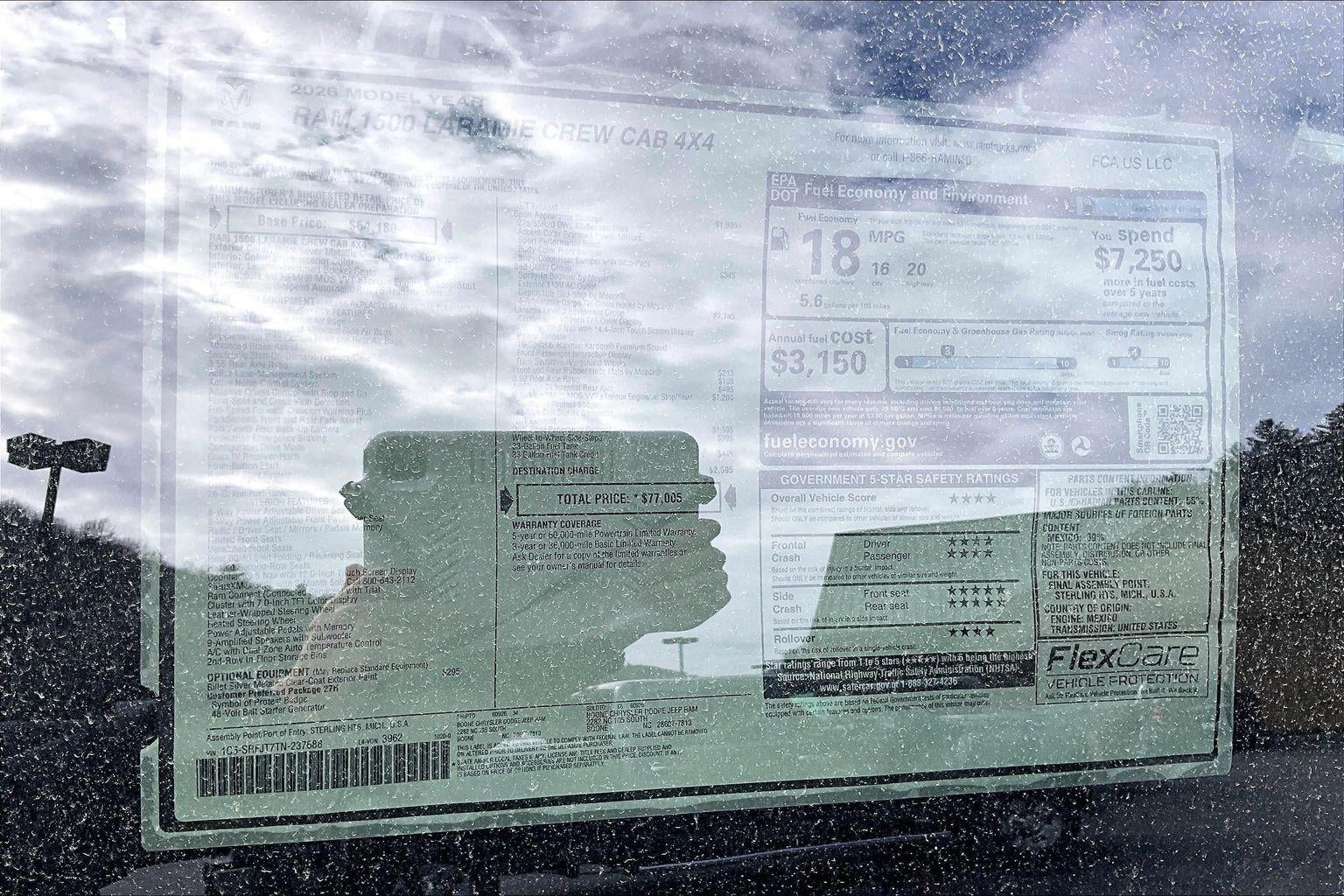 2026 RAM 1500 Laramie