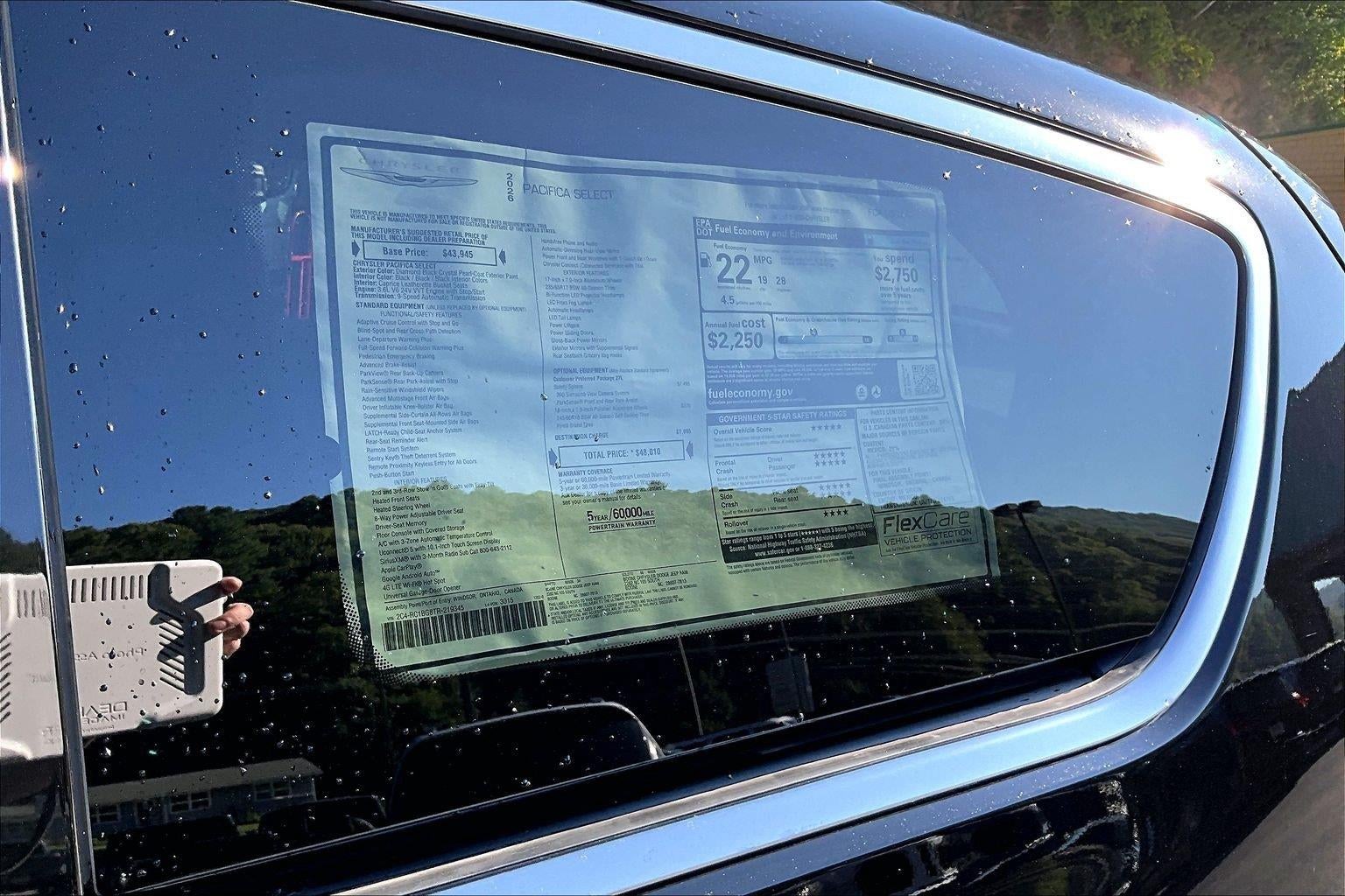 2026 Chrysler Pacifica Select