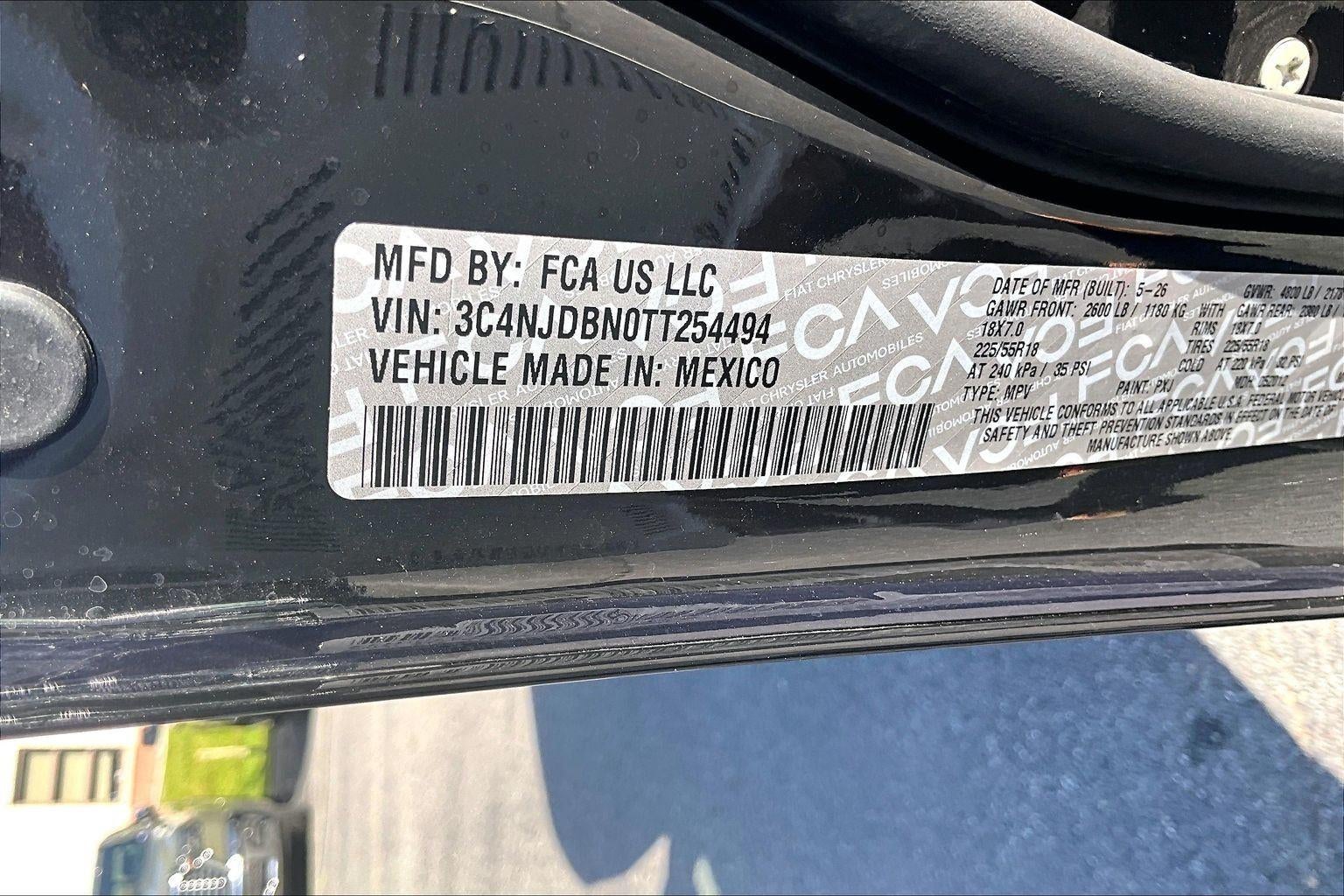 2026 Jeep Compass Latitude Altitude