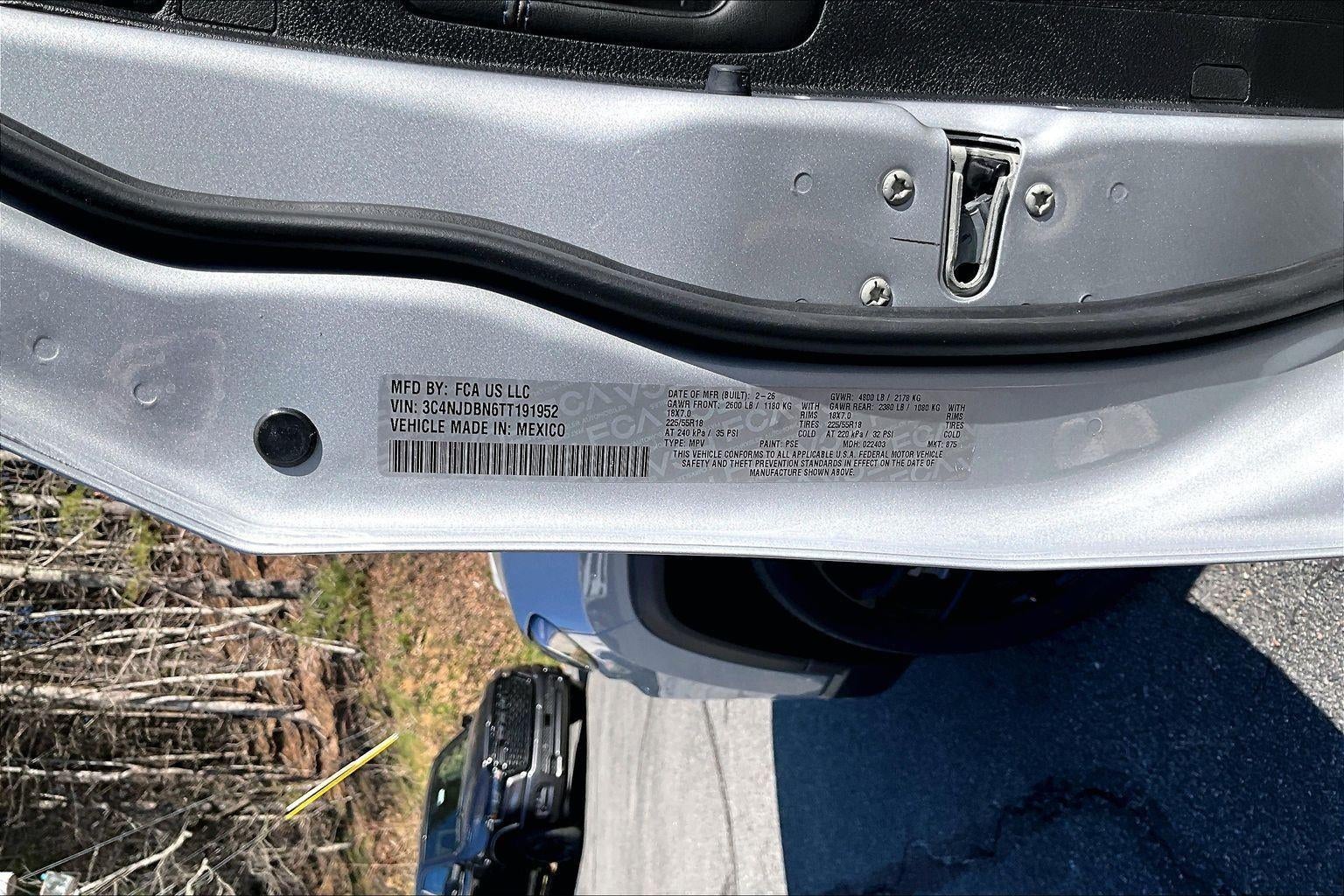 2026 Jeep Compass Latitude Altitude