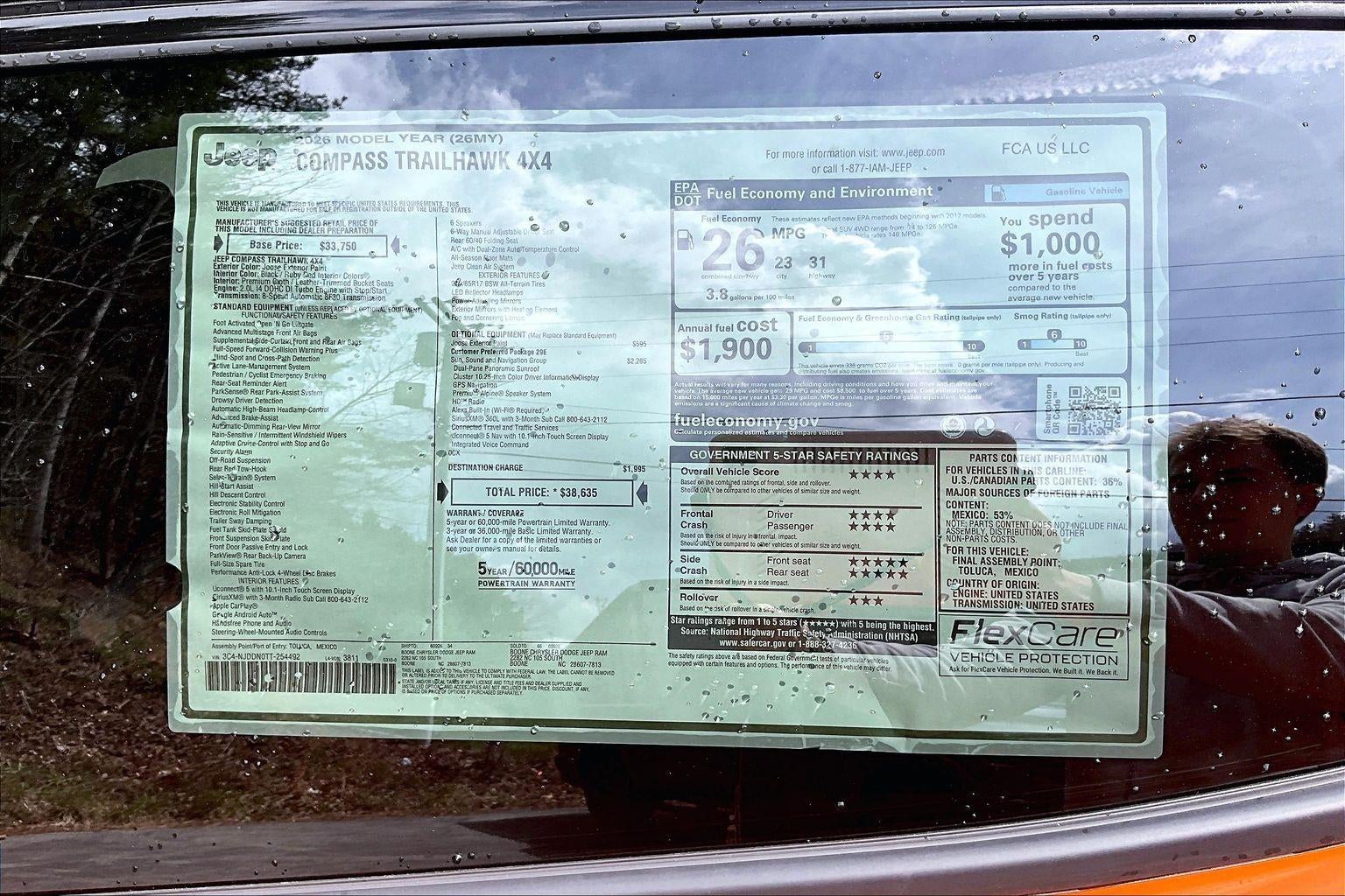 2026 Jeep Compass Trailhawk