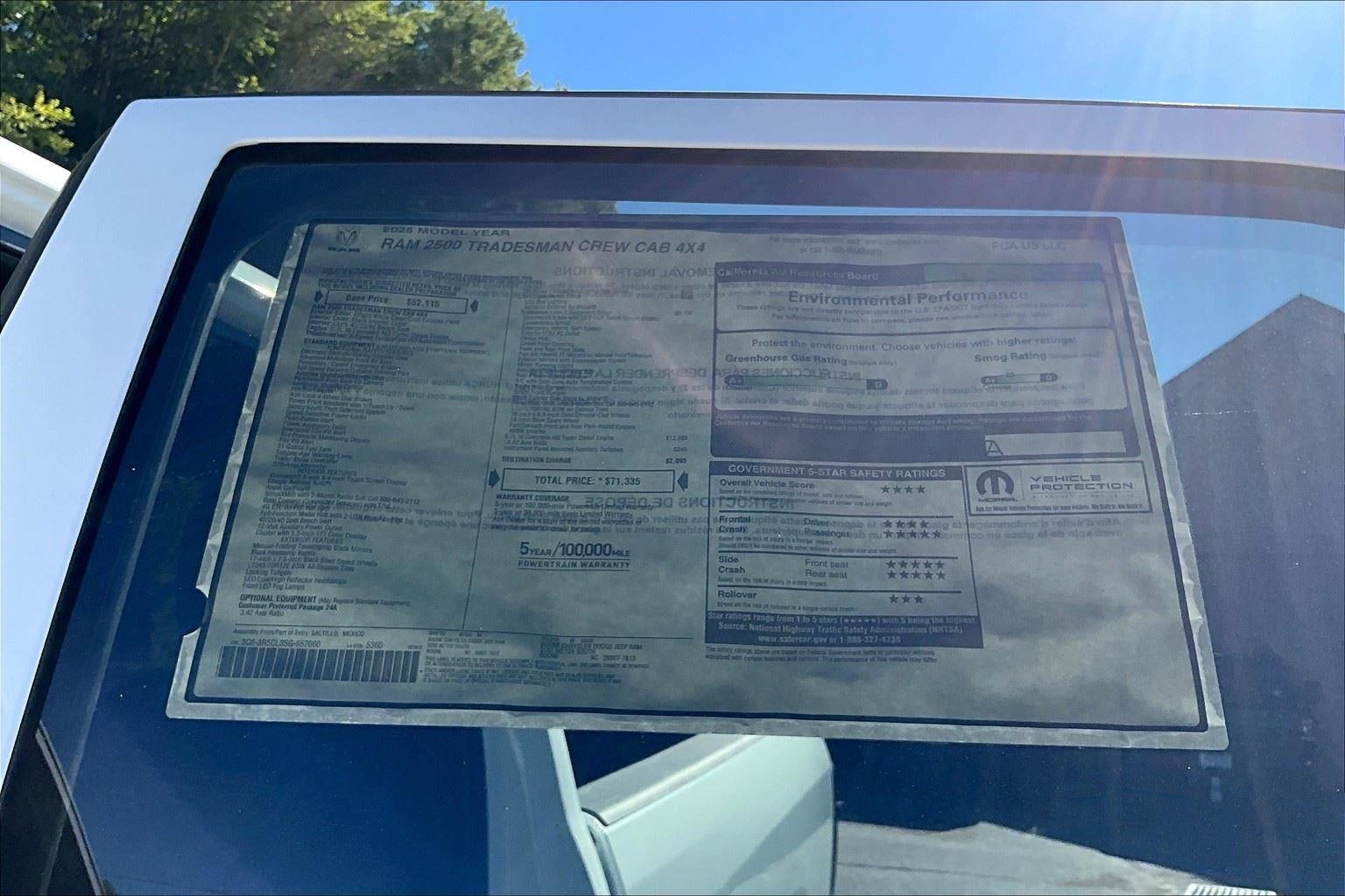 2025 RAM 2500 Tradesman