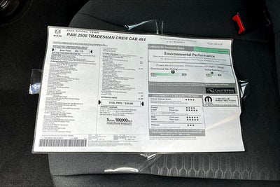 2025 RAM 2500 Tradesman