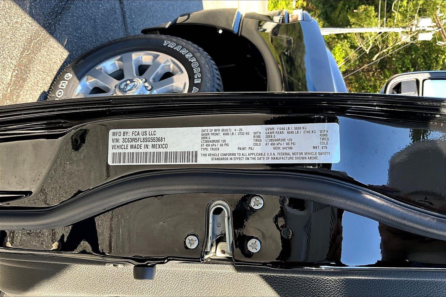 2025 RAM 2500 Laramie