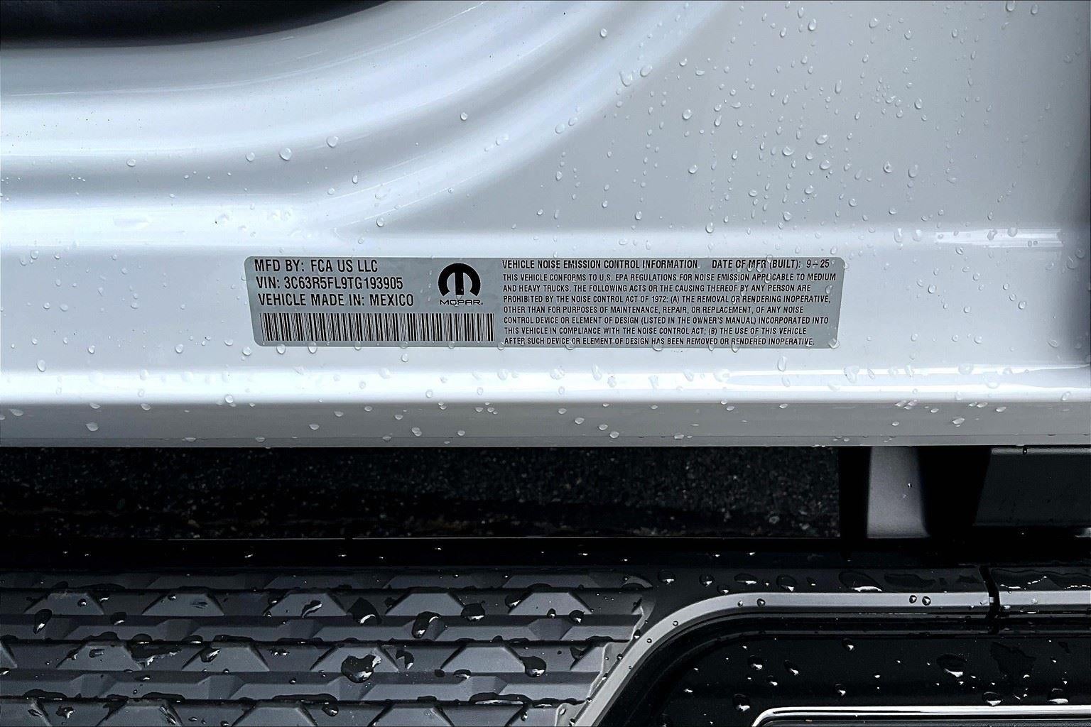 2026 RAM 2500 Laramie