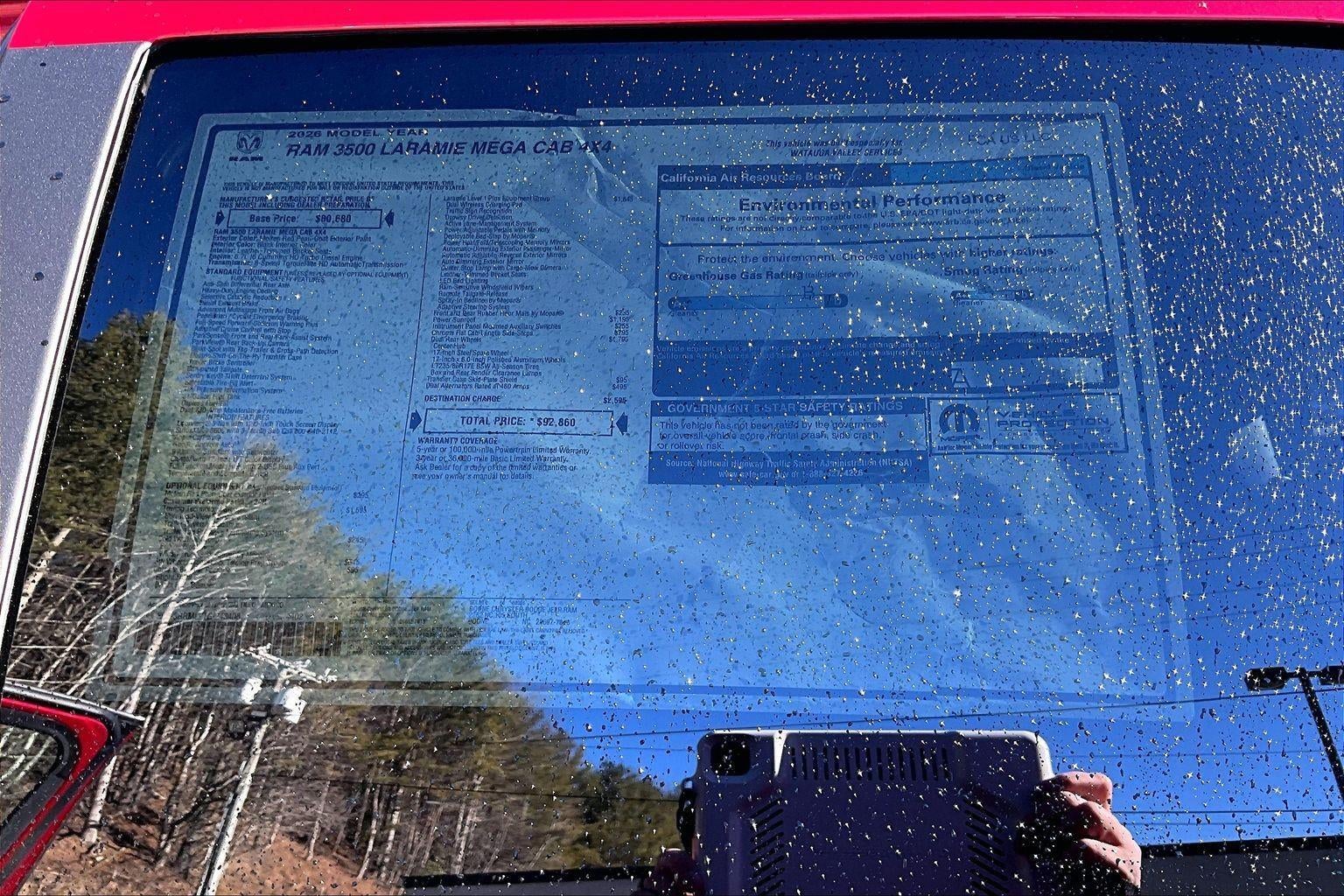 2026 RAM 3500 Laramie